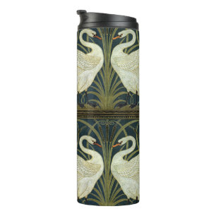 Walter Crane Swan & Rush and Iris Victorian Thermal Tumbler
