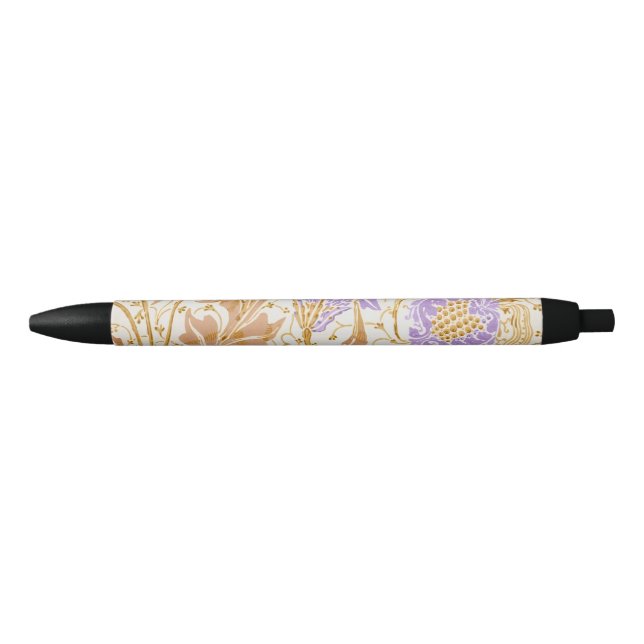 Walter Crane Teazle & Pomegranate Art Nouveau Black Ink Pen (Front)