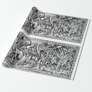 Walter Crane Triumph of Labour Wrapping Paper