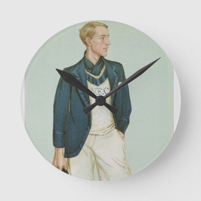 Walter Erskine-Crum, illustration from 'Men of the Round Clock (Front)