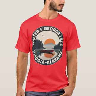 Walter F George Lake GeorgiaAlabama TShirt