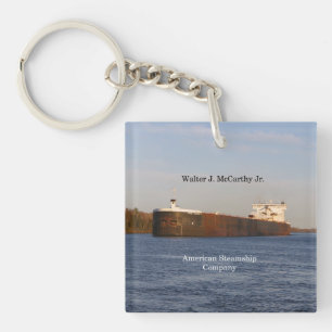 Walter J. McCarthy Jr. acrylic key chain