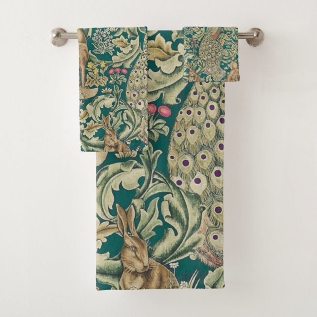 Walter Morris "Forest" Bath Towel Set (Insitu)