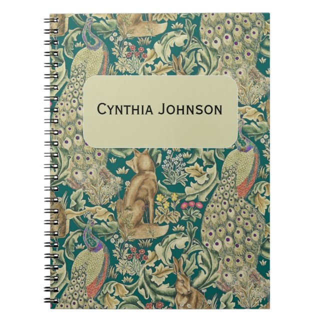 Walter Morris "Forest" personalized Notebook (Front)