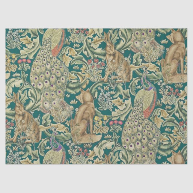 Walter Morris "Forest" Tissue Paper (Front)