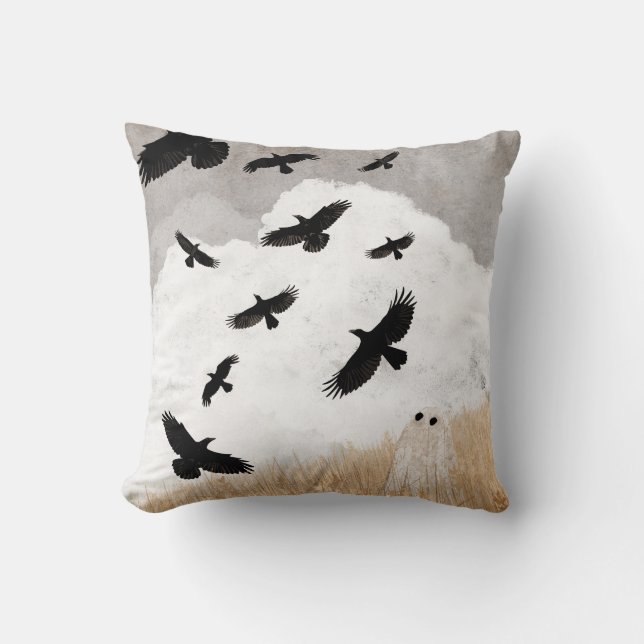 Walter & The Crows Cushion (Front)