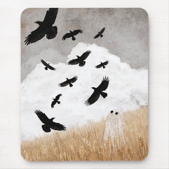 Walter & The Crows Mouse Pad (Front)