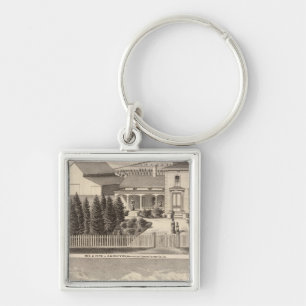 Walters, Crowell residences, farm Key Ring