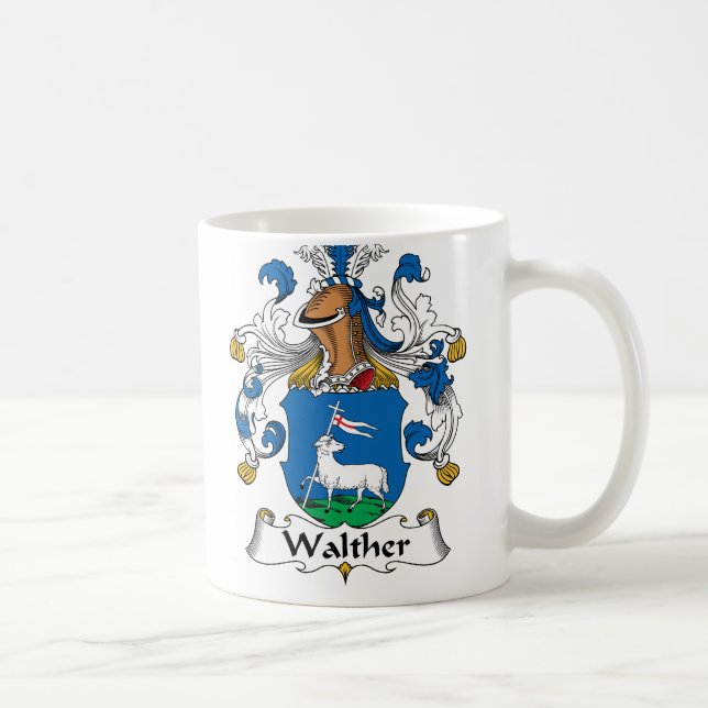 Walther Family Crest Coffee Mug (Right)