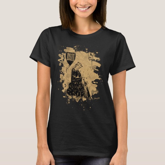 Walther from the pasture of birds - natural bleach T-Shirt (Front)