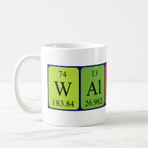 Walther periodic table name mug