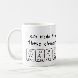 Walther periodic table name mug