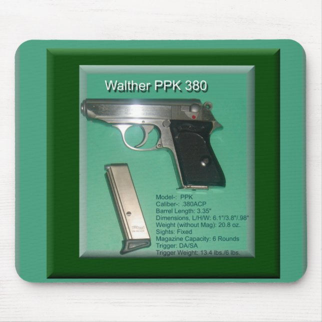 Walther PPK380ACP Mouse Pad (Front)