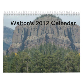 Walton's 2012 calendar