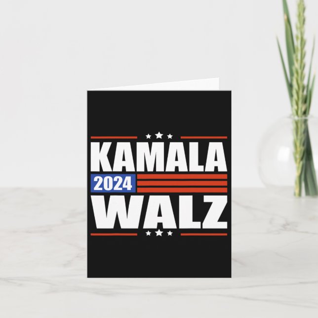 Waltz 2024 8  card (Front)