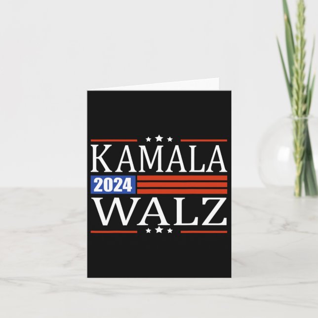 Waltz 2024 9  card (Front)