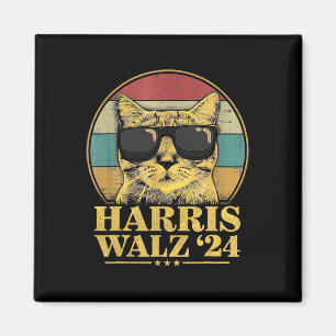 Waltz 2024 Election Cat Lady Kamala Harris Tim Wal Magnet