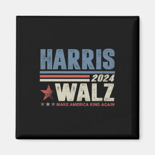 Waltz 2024 Election Kamala Harris Tim Waltz 2024 1 Magnet