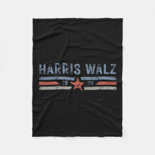 Waltz 2024 Election Kamala Harris Tim Waltz 2024 2 Fleece Blanket