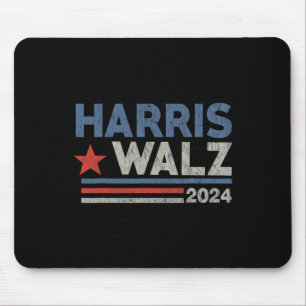 Waltz 2024 Election Kamala Harris Tim Waltz 2024 2 Mouse Pad