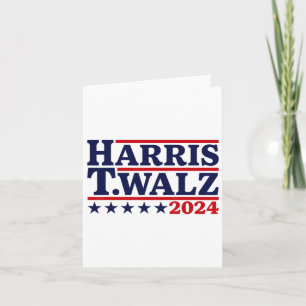 Waltz 2024 Election Kamala Harris Tim Waltz 2024 3 Card