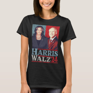 Waltz 2024 Election Kamala Harris Tim Waltz 2024 5 T-Shirt