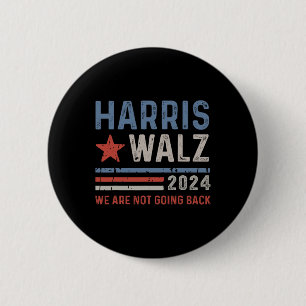 Waltz 2024 Election Kamala Harris Tim Waltz Vintag 6 Cm Round Badge