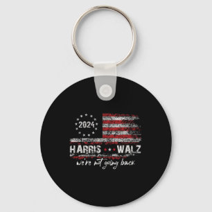 Waltz 2024 Kamala Election 2024 We&#';re Not Going Key Ring