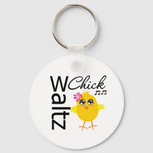 Waltz Chick Key Ring