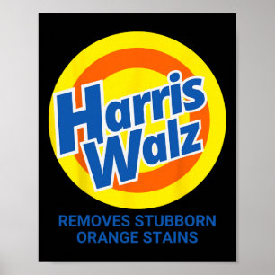 Waltz Remove Stubborn Orange Stains 2024  Poster