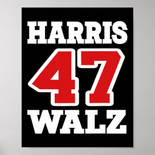 Walz 2024 Election Kamala Harris Tim Walz 2024 2 Poster