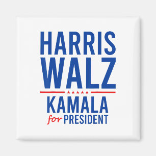 Walz 2024 Kamala Harris For President Tim Walz  Magnet
