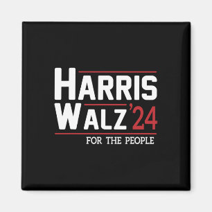Walz 2024 President American Kamala Harris Waltz  Magnet
