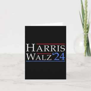 Walz 2024 Save Democracy 2024 Election Funny Harri Card