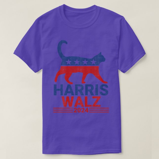 Walz Cat 2024 T-Shirt (Design Front)