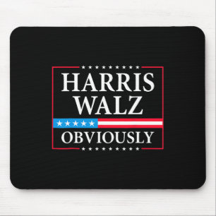 Walz Obviously President Kamala Harris Waltz Elect Mouse Pad