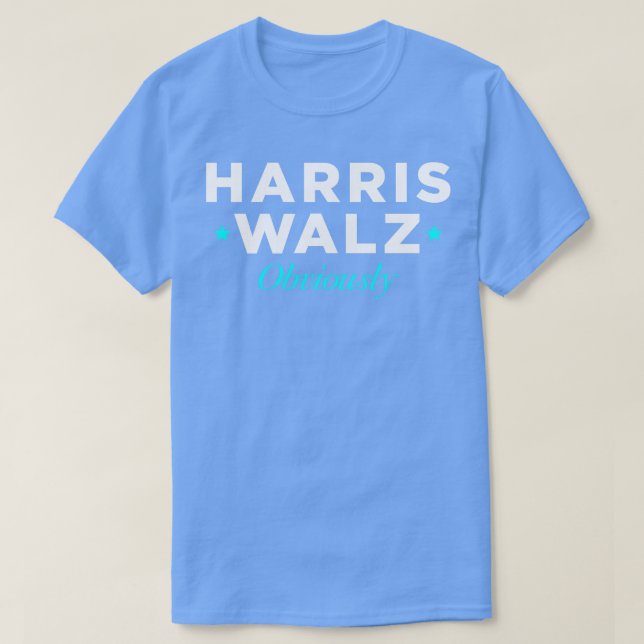 Walz Obviously Tote T-Shirt (Design Front)