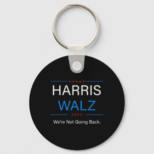 WAlzheimer 2024 Election Kamala Harris Tim W Waltz Key Ring