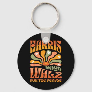 WAlzheimer 2024 Election President Kamala Harris T Key Ring