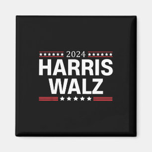 WAlzheimer 2024 For President Patriotic Kamala Wal Magnet