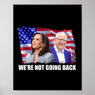 WAlzheimer 2024 Kamala Harris First Female Preside Poster