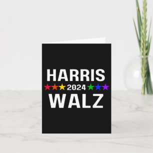 WAlzheimer 2024 Lgbtq Gay Pride Rainbow Kamala Har Card