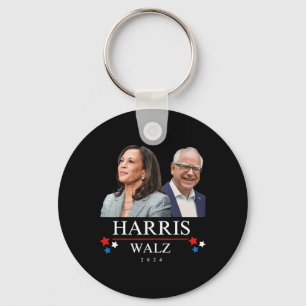 WAlzheimer 2024 President Election Kamala Harris T Key Ring