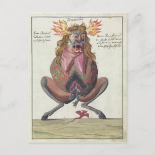 Wamidal demon postcard