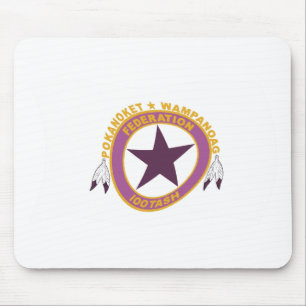Wampanoag Tribe Flag Mousepad