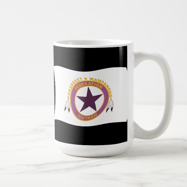 Wampanoag Tribe Flag Mug (Right)