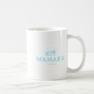 Wanaka Mountain Vacation Skiing New Zealand Coffee Mug