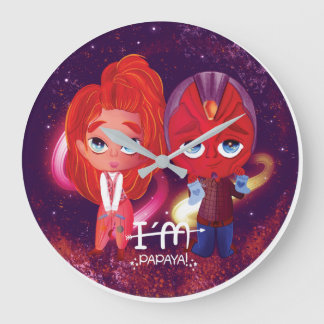 wandavision time large clock