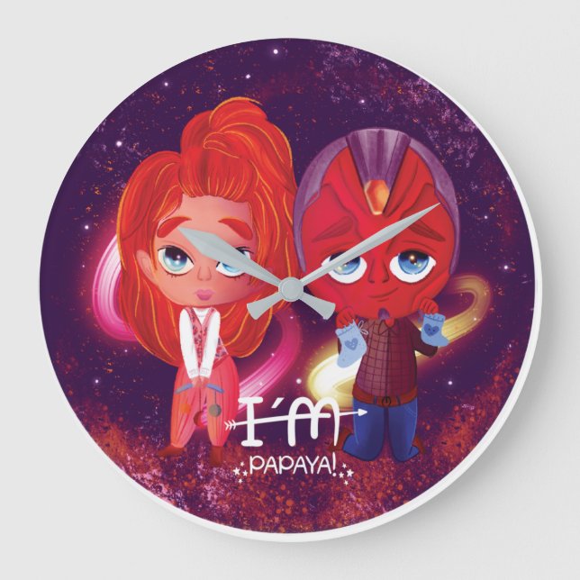 wandavision time large clock (Front)