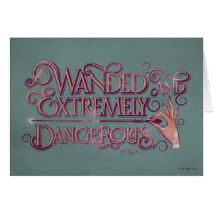 Wanded And Extremely Dangerous Graphic - Pink